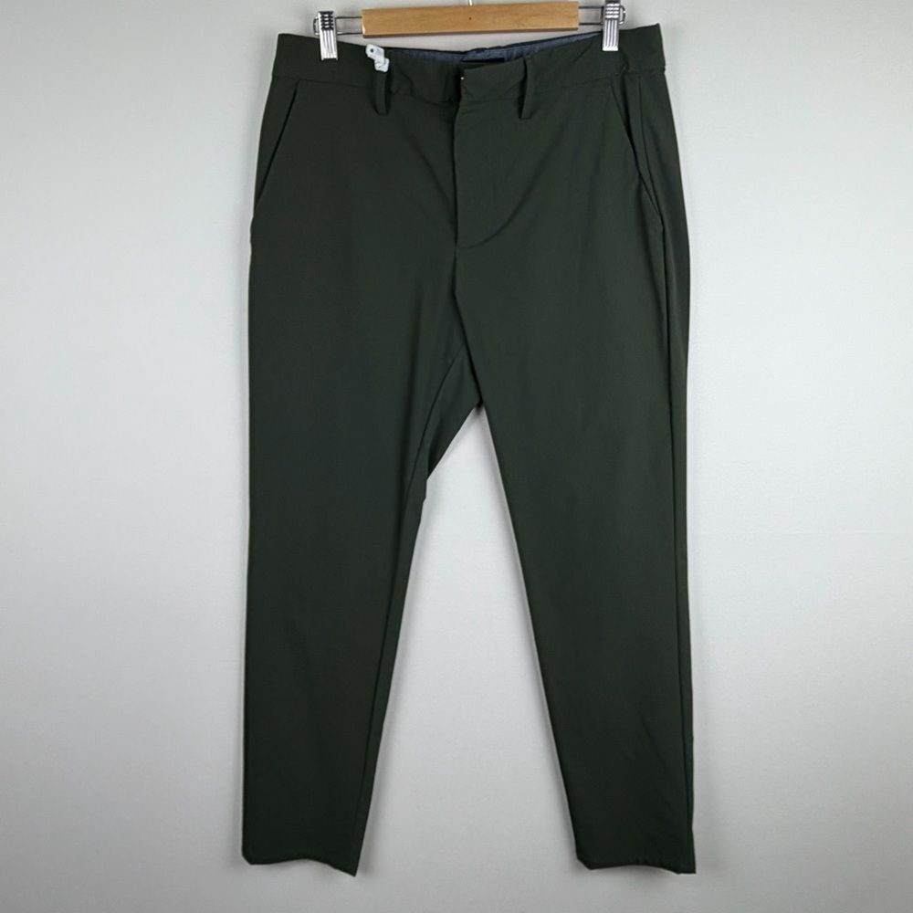 Joe’s Jeans The Tech Soder Slim Fit Trouser Kinetic Dusty Olive Size 33